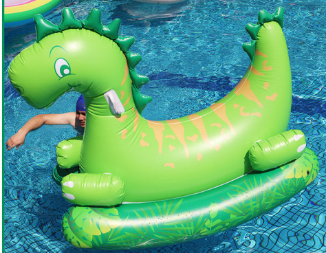 Naduvani PVC delfin ljuljačka i jednorog za vožnju po vodi – INFTOY vodena igračka (Materijal: ekološki PVC; Kategorija: Ostalo; Privatna oznaka: Ne)