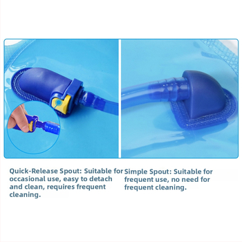 AFISHTOUR 2L sac hidratare exterior EVA/PE, pliabil și ușor de transportat pentru alpinism, ciclism, alergare și camping