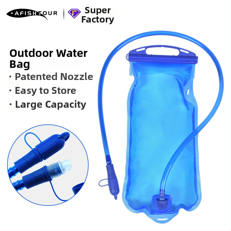 AFISHTOUR 2L sac hidratare exterior EVA/PE, pliabil și ușor de transportat pentru alpinism, ciclism, alergare și camping