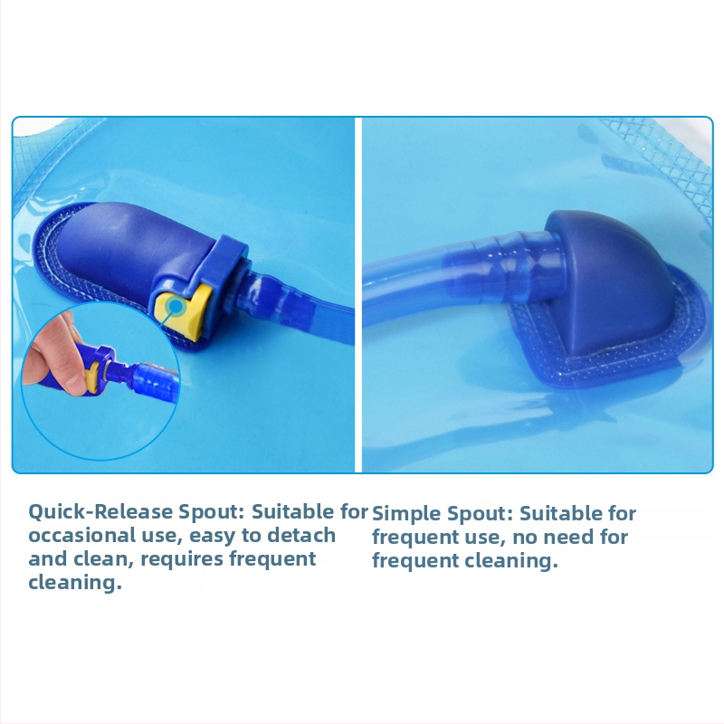 AFISHTOUR 2L sac hidratare exterior EVA/PE, pliabil și ușor de transportat pentru alpinism, ciclism, alergare și camping