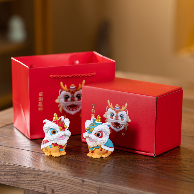 Tea Pet ornament — rășină, stil modern minimalist, pentru mașină și birou, decor drăguț pentru casă