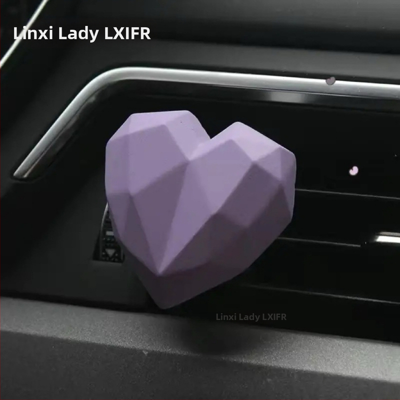 Difuzor de aromaterapie pentru mașină – recipient parfum din ghips, aromă iasmin, 5–10 mL, prindere pe canalul de aer, durată 31–60 de zile