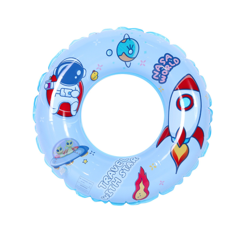 Inel de înot pentru copii, design cartoon, PVC ecologic, grosime PVC 20 silk