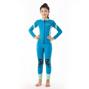 Dječji neopren wetsuit, unisex, za surfing i snorkeling, brzo se suši, Zeya