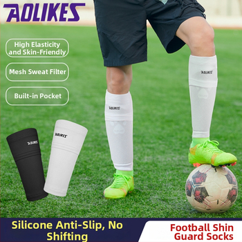 Futbalový lýtkový chránič – priedušný polyester/elastan, všeobecné použitie