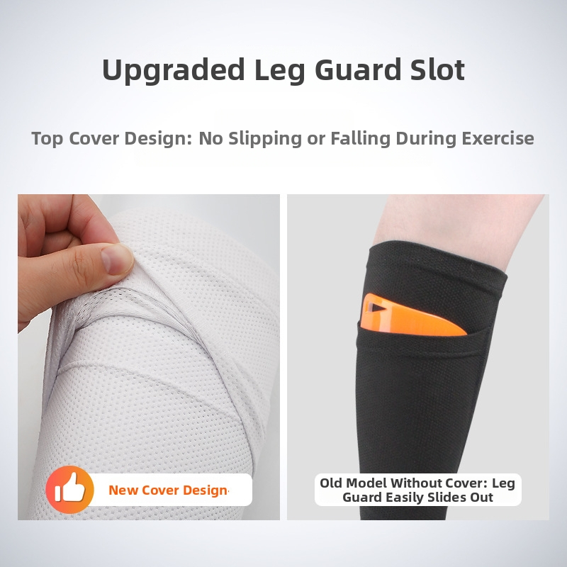 Futbalový lýtkový chránič – priedušný polyester/elastan, všeobecné použitie