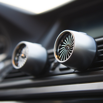 Autóillatosító szellőzőklippel, virágillat, fém parfüm tartó, 5-10 ml, 61-90 nap