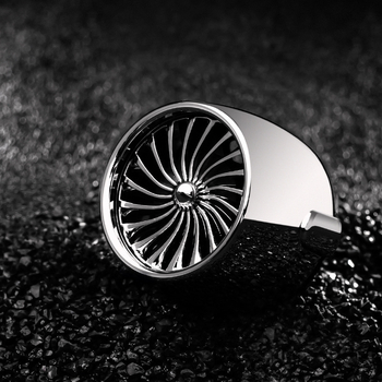 Autóillatosító szellőzőklippel, virágillat, fém parfüm tartó, 5-10 ml, 61-90 nap