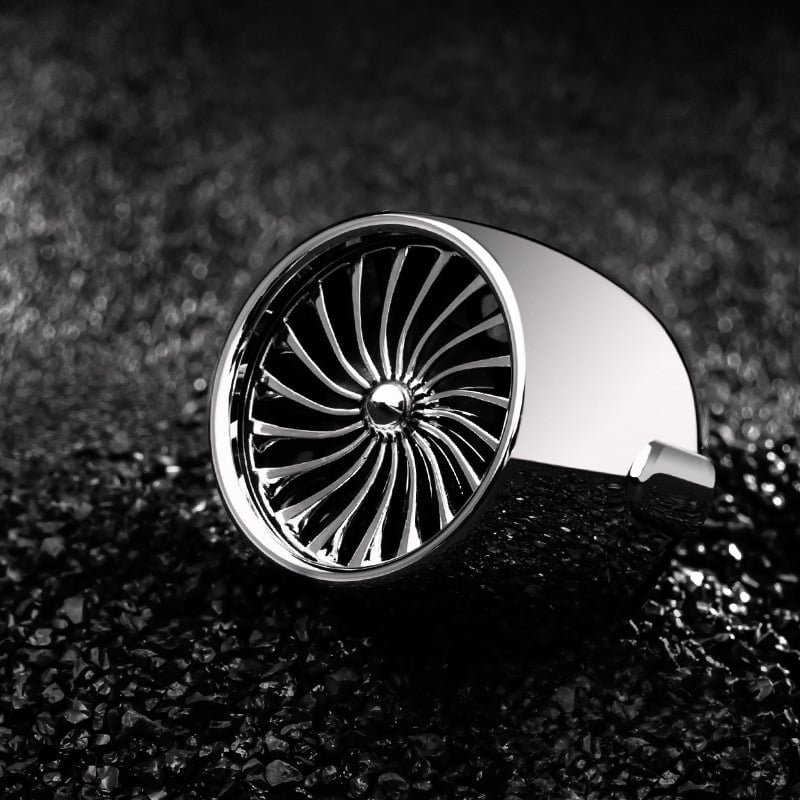 Autóillatosító szellőzőklippel, virágillat, fém parfüm tartó, 5-10 ml, 61-90 nap