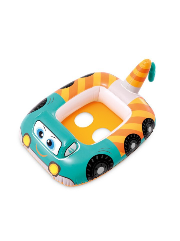 INTEX inel plutitor pentru bebeluși – model desen animat, PVC 0,20 mm, destinat copiilor 0–3 ani