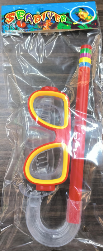 Dječji set za ronjenje: maske za podvodno gledanje i šnorkla, ekološki PVC materijal, vodootporan i zaštita od gušenja