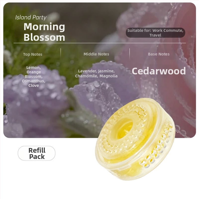 Shubers automobilni aromaterapijski ukras za ventilaciju Bergamot, plast, 25–50 ml, isparavanje 61–90 dana