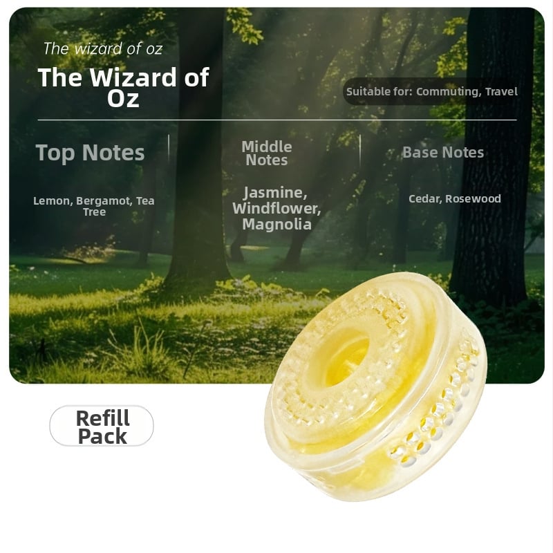 Shubers automobilni aromaterapijski ukras za ventilaciju Bergamot, plast, 25–50 ml, isparavanje 61–90 dana