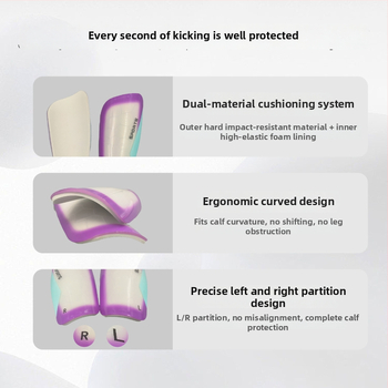 Protektory holene na futbal - z plastu, insertný typ, MCA značka