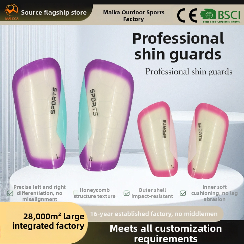 Protektory holene na futbal - z plastu, insertný typ, MCA značka