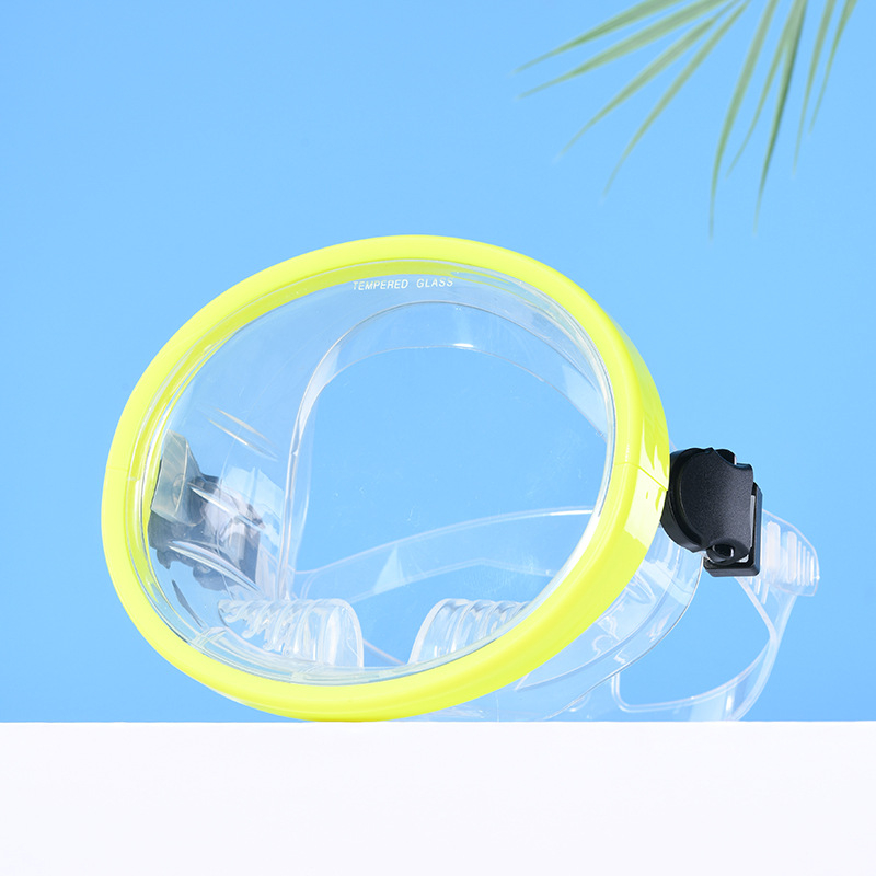 Maska za ronjenje za odrasle s velikim okvirom, HD jasno za slobodno ronjenje i snorkeling