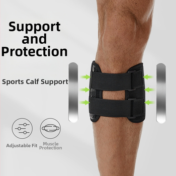 Príslušenstvo lýtka – kompresné legíny návlek na lýtko pre beh a lopty športy; chránia lýtko; hlavný materiál: Ok látka/ponorovací materiál; kategória: legíny; vhodné pre futbal, basketbal, tenis, volejbal, beh a fitness