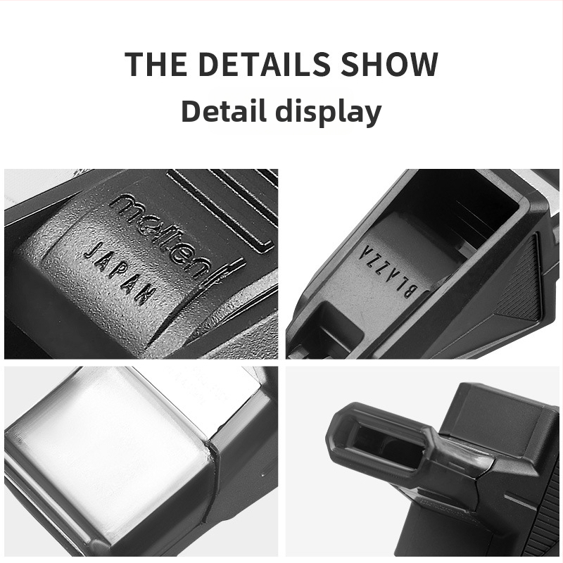 Molten profesionálna píšťalka rozhodcu na basketbal, hádzanárstvo, futbal a volejbal, ABS, model RA0040-KS