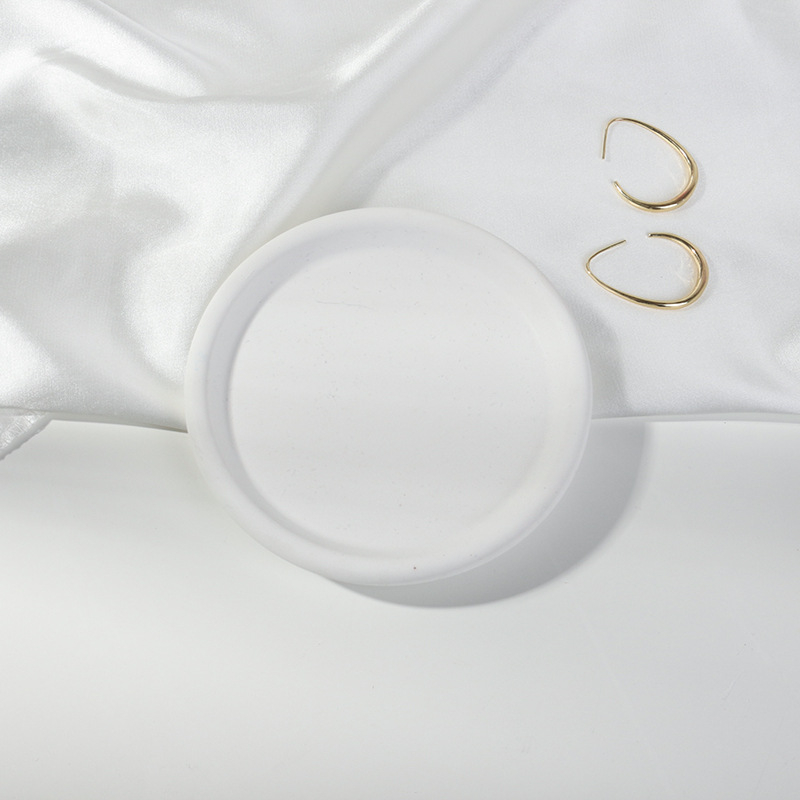 Farfurie decor pentru fotografie – farfurie în formă de nor, neregulată, pentru fotografierea produselor – Mirror Shadow 1108 ipsos, fond textil