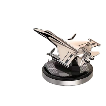 Premium držač parfema za automobil s dizajnom borbenog zrakoplova i solarne rotacije