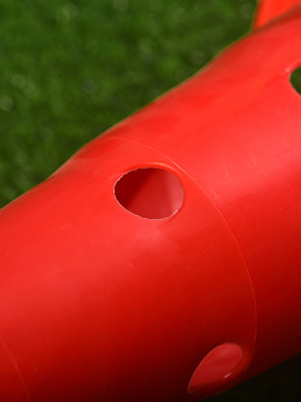 52 cm plastična kanta s debelim četvrtastim dnom i otvorima, za nogometni trening, prepreke i konuse za treniranje