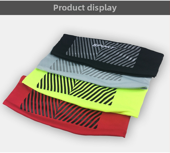 Lycra sportska čelenka za glavu, prozračna, pogodna za trčanje, vožnju bicikla, jogu, ples, badminton i tenis