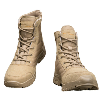 Vysoké vonkajšie vojenské topánky, zvrchu koža, semiš a Oxford textil, priedušné, protišmykové taktické topánky na turistiku, kemping, beh, cyklistiku | Unisex dospelí
