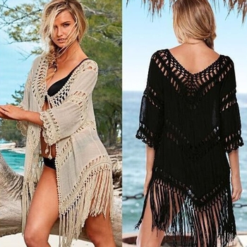 Dvostruki otvoreni crochet top za zaštitu od sunca za plažu, akrilna smjesa 50%, podstava od Slub pamuka 50% poliester, 270 g, za plivanje i hodanje u plićaku