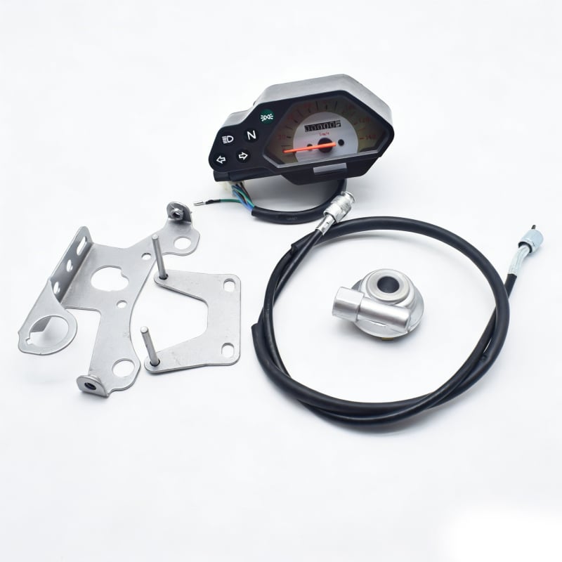 Dispozitiv LCD pentru motocicletă off-road: vitezometru, odometr, senzor electronic de impulsuri, compatibilitate universală