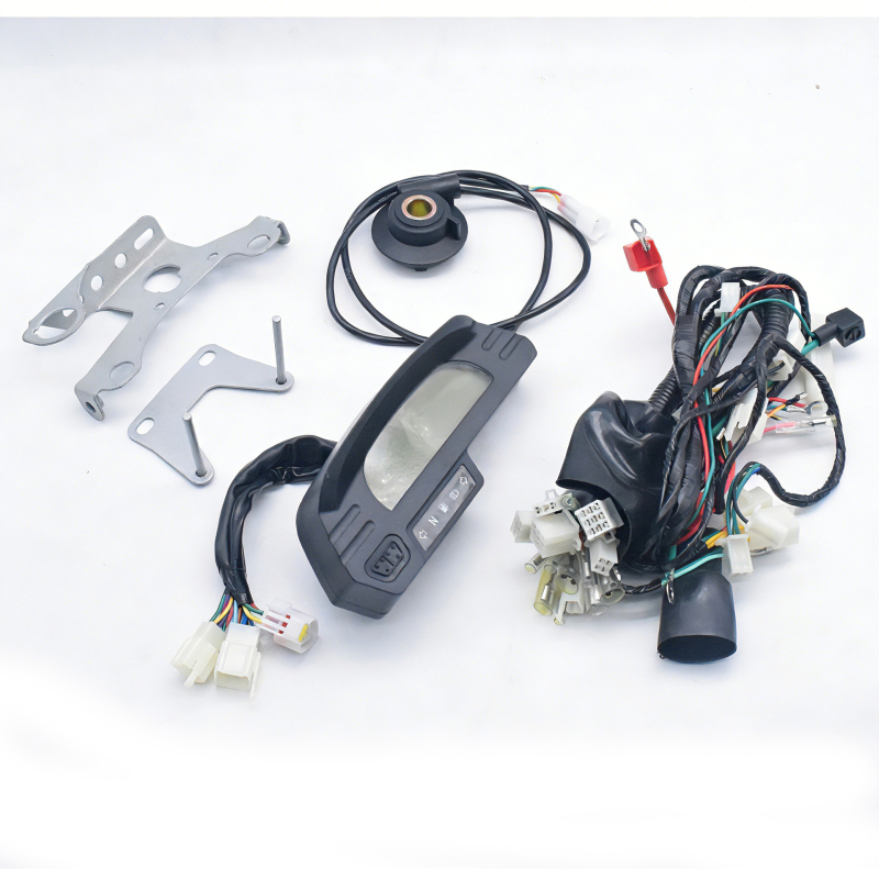 Dispozitiv LCD pentru motocicletă off-road: vitezometru, odometr, senzor electronic de impulsuri, compatibilitate universală