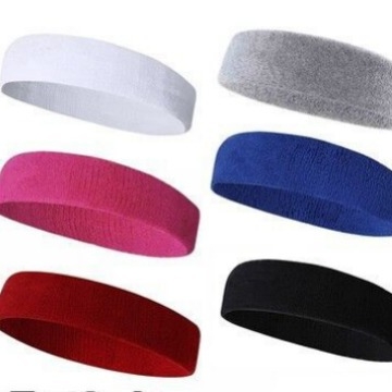 Jianle 100% pamukasta sportska čelenka za glavu – upija znoj, pogodna za jogu, trčanje i košarku