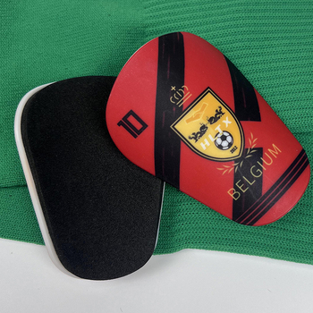 Štitnici za potkoljenicu za nogomet, PU materijal, prilagodljivi, brenda Nine moves, kategorija: štitnici za potkoljenicu