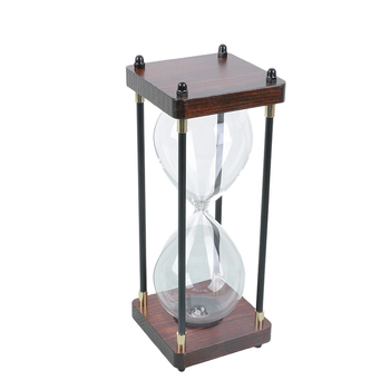 Sat s pijeskom od stakla s mogućnošću samostalnog punjenja pijeskom, drveno DIY graviranje, viseća dekoracija