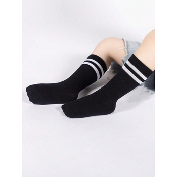 Dječje nogometne čarape do potkoljenice s prugama (upijanje znoja; proljeće; plaža)