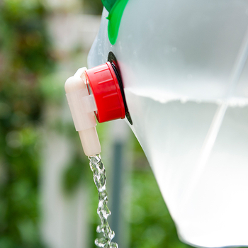 Geantă de apă pliabilă pentru exterior, 20L, PVC, țesătură impermeabilă, stil minimalist pentru camping