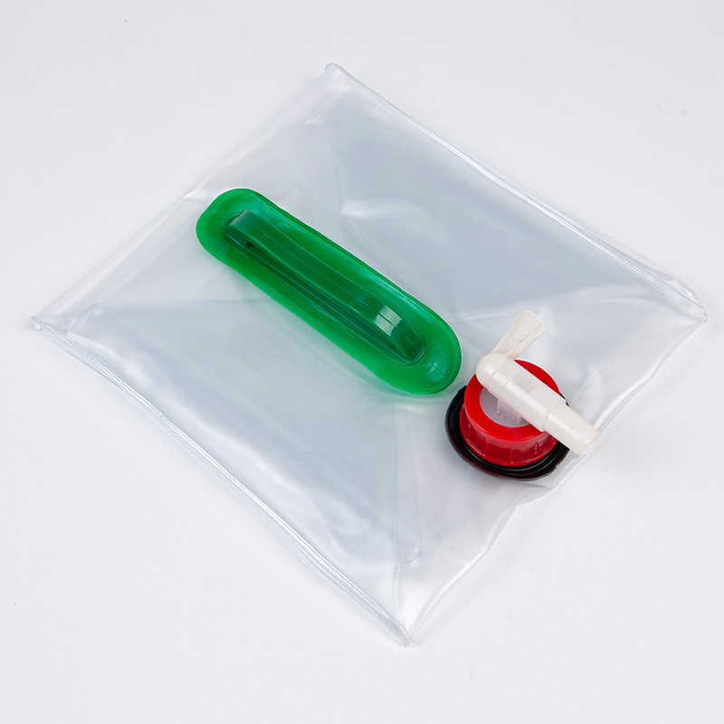 Geantă de apă pliabilă pentru exterior, 20L, PVC, țesătură impermeabilă, stil minimalist pentru camping