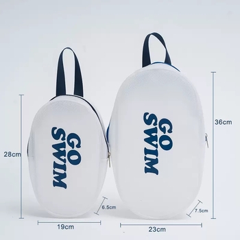 Najlonska vanjska vodootporna torba za sport s odjeljivanjem suho/mokro i mrežastom unutarnjom podstavom