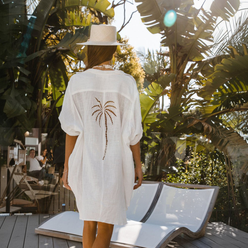 Plažni komplet: bikini kupaći kostim i pokrivalo za plažu za žene; glavna tkanina 80% poliester; podstava 20% poliester; težina 190 g