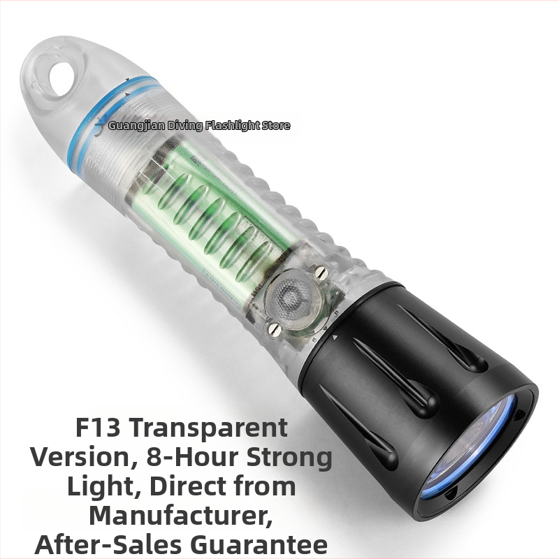 Potápačská LED baterka - profesionálna vysoká jasnosť, dlhý dosah lúča, vodeodolná, núdzové použitie (Materiál: hliníková zliatina + konštrukčne odolný plast; Značka: Light Arrow; Kategória: Potápačské osvetlenie)