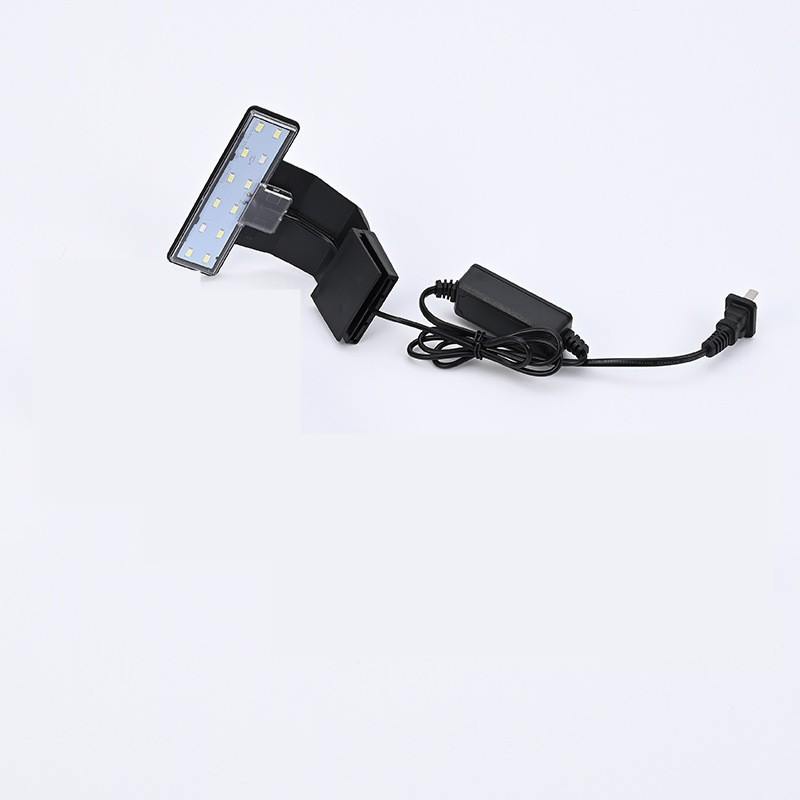 Akvarisztikus LED kliplámpa - Mini X3 X5, 5W/10W, Műanyag, 0,15 kg