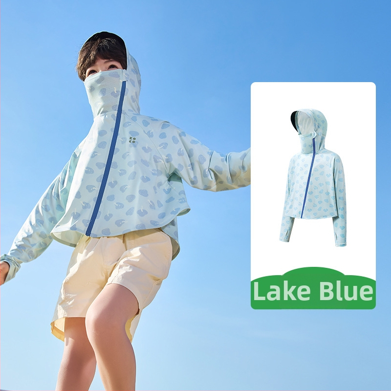 Kocotree Gyermekek UV-védelmes kapucnis poliészter kabát – könnyű, 2025 tavasz