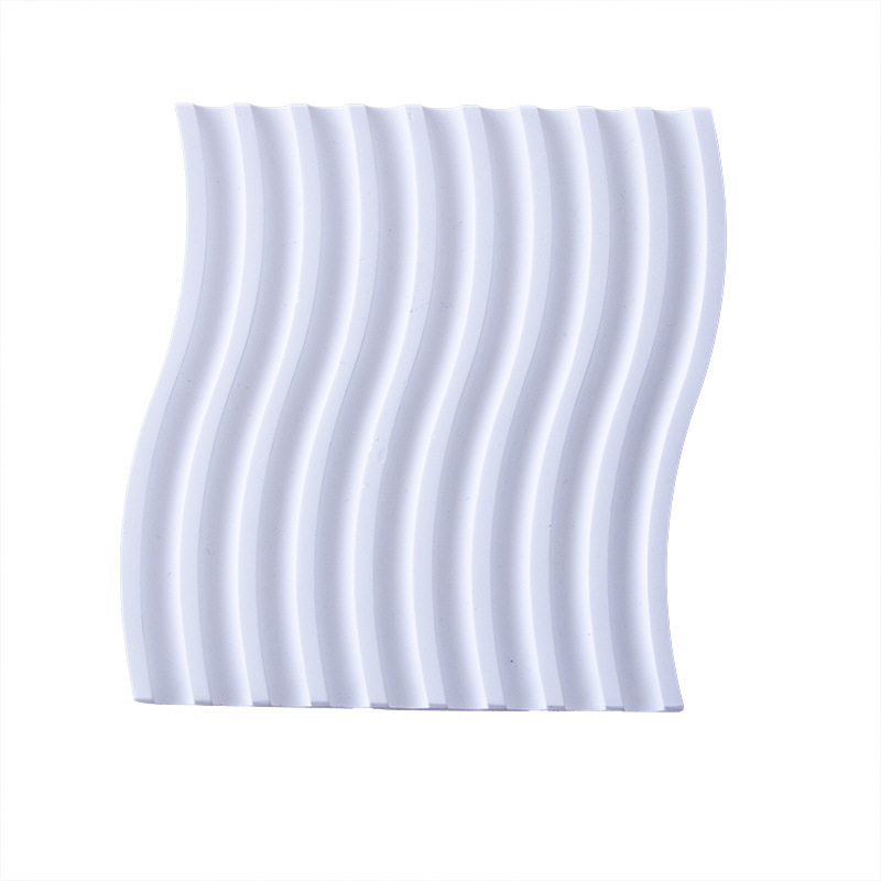 Gipsani spremnik za pohranu s dizajnom valovite arkade za rekvizite za fotografiju nakita i kozmetike, model Gypsum storage tray, težina 0,45 kg