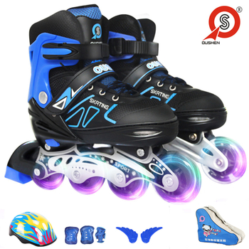 Inline patike za odrasle s potpuno mekom gornjom stranom, prilagodljive brzinske inline patike za djecu i učenike