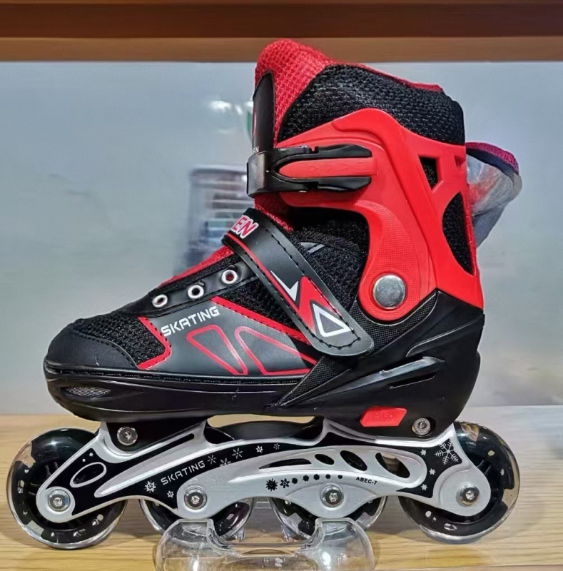 Inline patike za odrasle s potpuno mekom gornjom stranom, prilagodljive brzinske inline patike za djecu i učenike