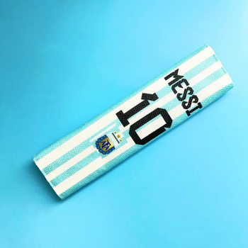 Pernă de umăr pentru centura de siguranță a mașinii – accesoriu pentru fani fotbal, material bumbac și in, logo imprimat