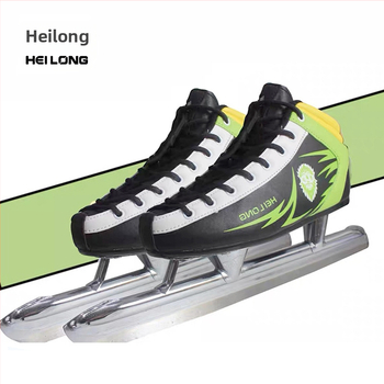 Black Dragon topánky na rýchlostné korčuľovanie – pre dospelých aj deti, oceľový materiál, na korčuľovanie