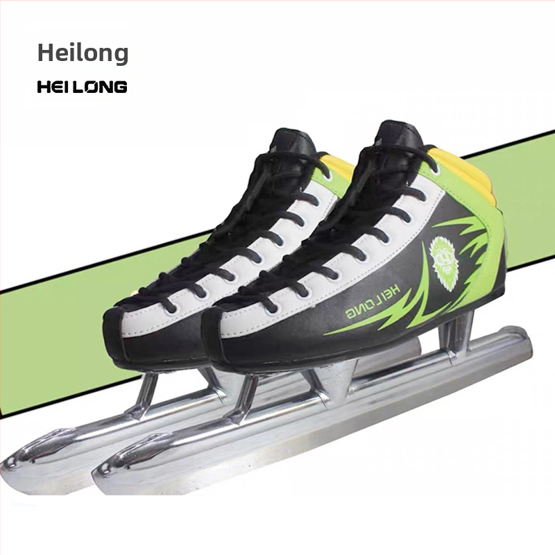 Black Dragon topánky na rýchlostné korčuľovanie – pre dospelých aj deti, oceľový materiál, na korčuľovanie