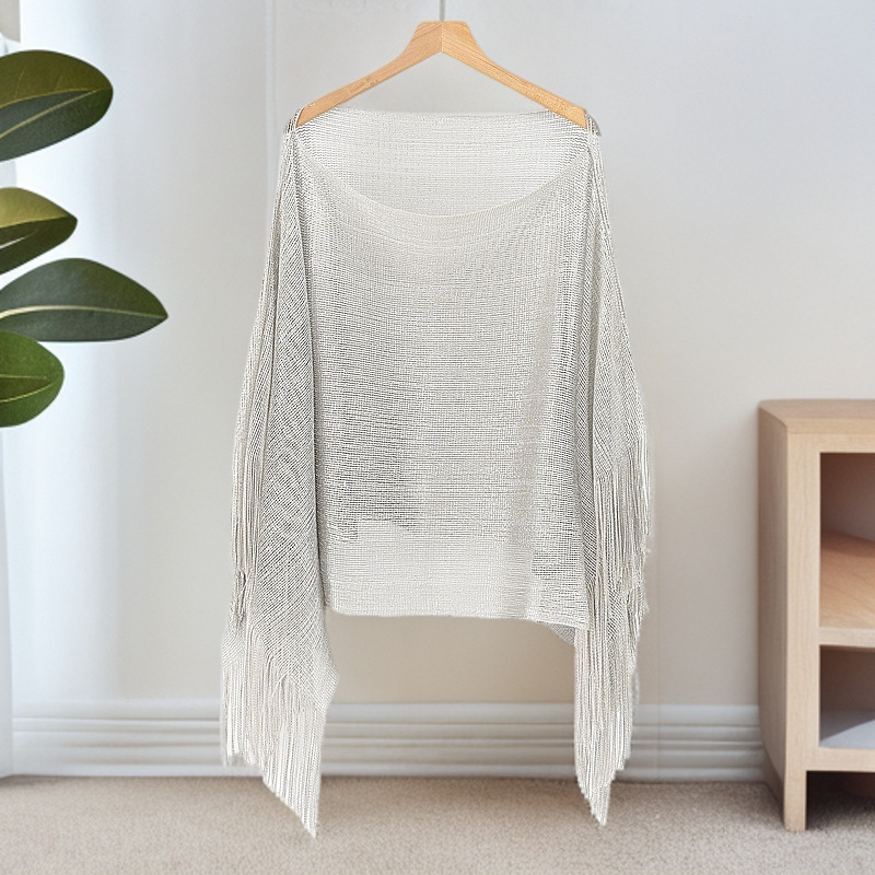 Ženski plivački prekrivač od poliestera s trakama na rukavima, podstava 100% poliester, 140 g/m², za plivanje