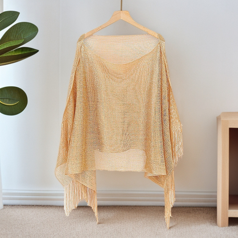 Ženski plivački prekrivač od poliestera s trakama na rukavima, podstava 100% poliester, 140 g/m², za plivanje