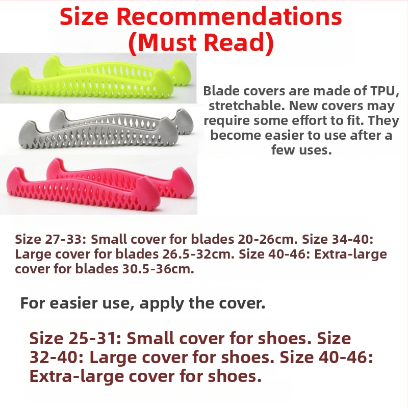 Rugalmas, puha pengétakaró gyerekeknek – védőburkolat a jégkorcsolya pengéjéhez